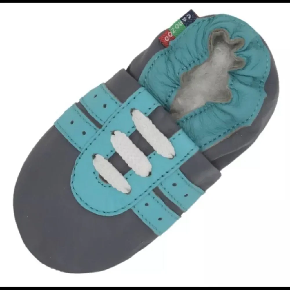 GENUINE Sheepskin Leather Moccasins 0-6 months